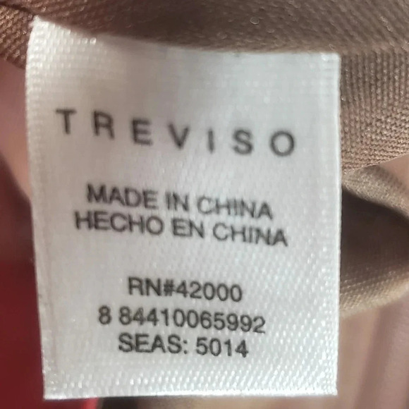 Treviso Womans Red  Small Backpack . - Picture 4 of 8